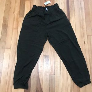 Brand new Green Jogger pants